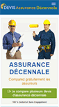 Mobile Screenshot of devis-assurance-decennale.fr